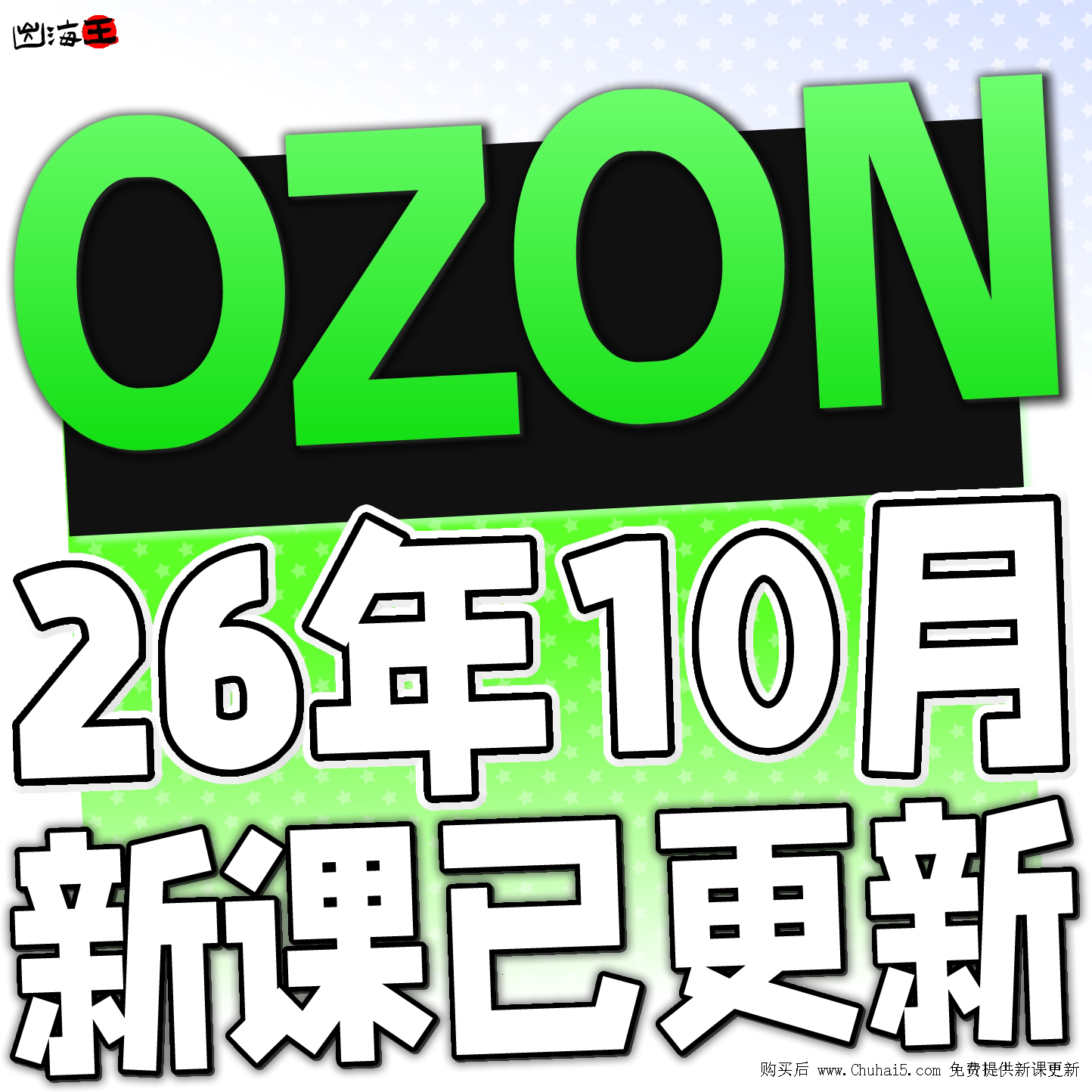 【OZON新课更新】2026 OZON 教程 运营 课程 教学 网课 外贸 跨境