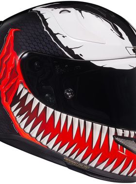 断码清仓捡漏价HJC碳纤维摩托车头盔R-PHA11漫威限量经典版毒液1