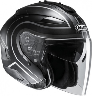 断码断色清仓价HJC双镜片摩托车头盔HJC IS33大半盔3/4盔赠大帽沿