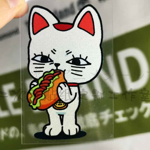撕贴客二次元动漫胆大党高速婆婆可爱装饰个性车贴纸反光防水