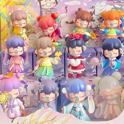 官方正品24节气公仔卡通秋收冬藏