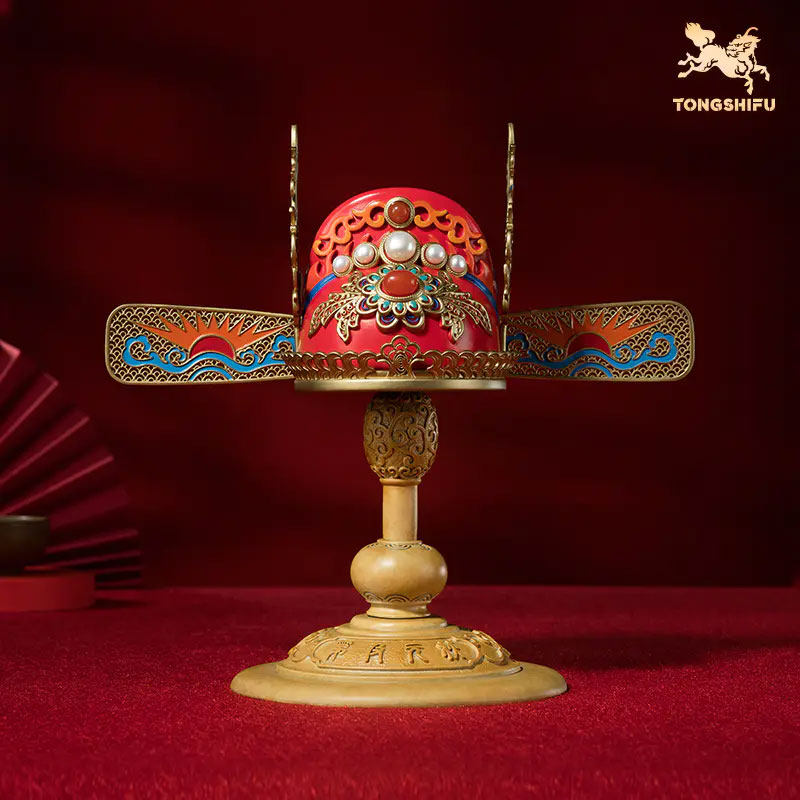 现货铜师傅铜摆件《状元及第》桌面客厅玄关电视柜中式家居装饰品,家居饰品,装饰摆件,淘宝优惠券,粉丝福利购,淘宝优惠卷