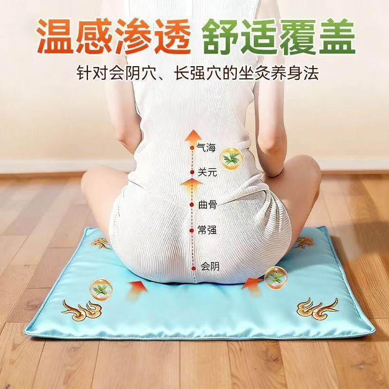 瑶辰艾灸艾绒坐垫电热艾叶草垫热艾灸/艾草/艾条/艾