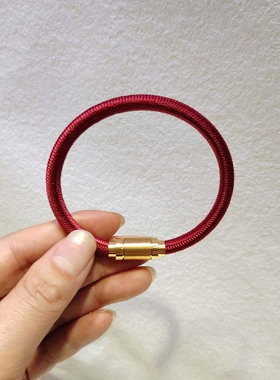 一缕青丝可加头发迦叶金刚结手绳纯手工编织可定制刻字情侣礼物