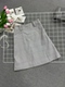 子半身裙高腰显瘦短裙少女学院风A字裙 百搭小香风格 韩版 春夏装