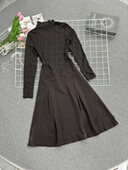 百搭显瘦连衣裙女中长款 时尚 收腰显瘦气质裙子 韩版 新款