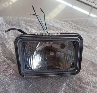 适用五羊本田WH125-3-10-R 照明灯CG125大灯总成前大灯前照灯后壳