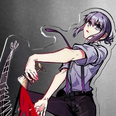 【售罄展示】血族bloodline重启纪念亚克力夜刃款黑塔对外办事处
