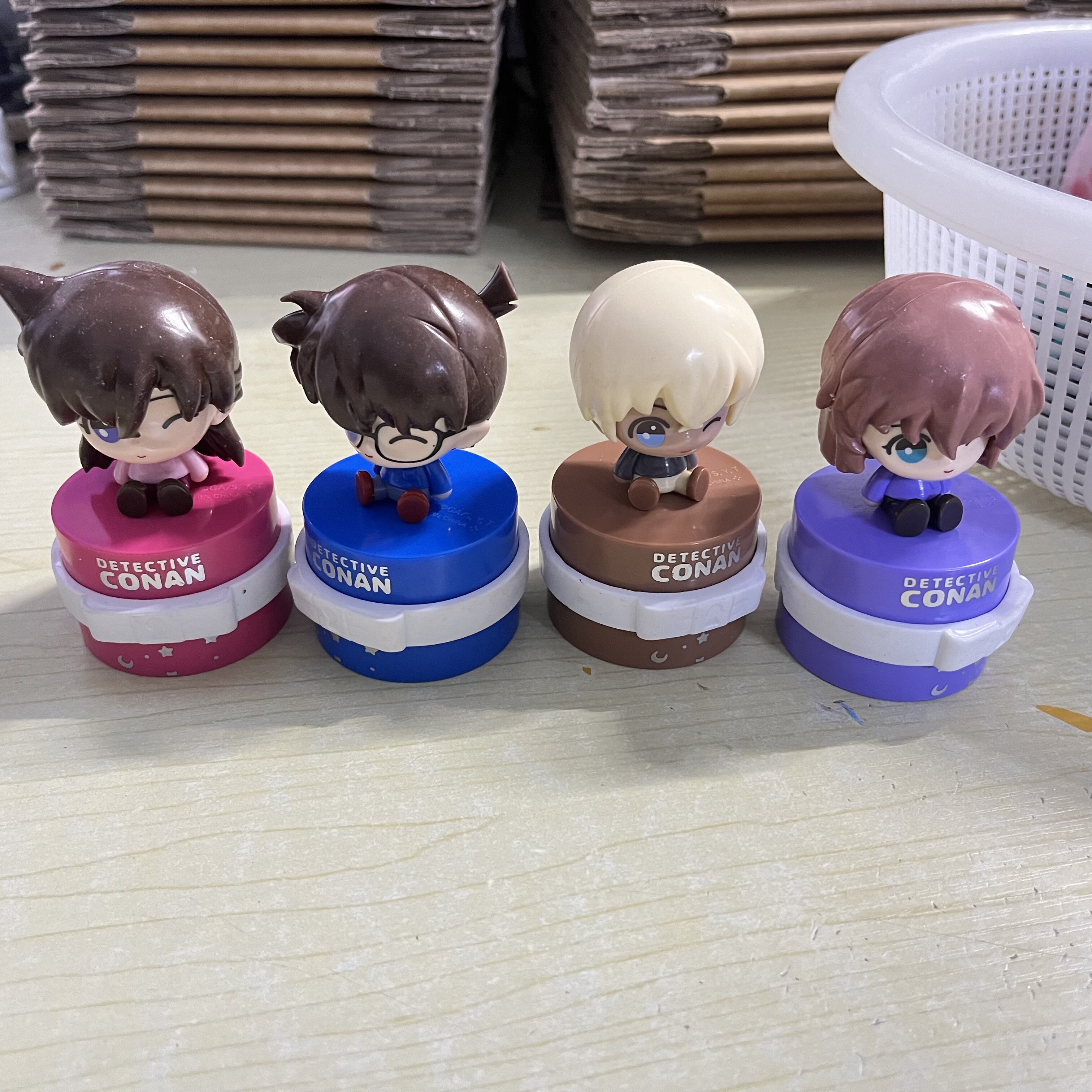 正品代抽好想来万代名侦探柯南糖果玩具盒盲盒手办确认款柯南基德