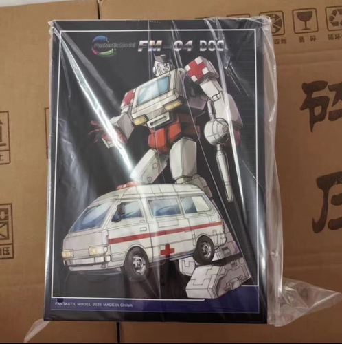 变形玩具Fanstoys FT FM-04 救护车 FM04金刚G1动画版MP比例