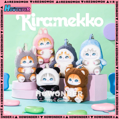 猫福珊迪百变动物毛绒挂件盲盒