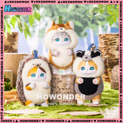 猫福珊迪森林动物毛绒挂件盲盒