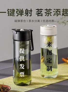大容量tritan材质水杯子定制logo