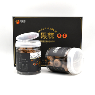 徐州邳州土特产恒大品粒客黑蒜黑礼盒精装独头大蒜干蒜罐装即食