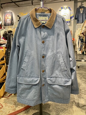 Vintage古着早期LLBean纯棉猎装户外外套夹克