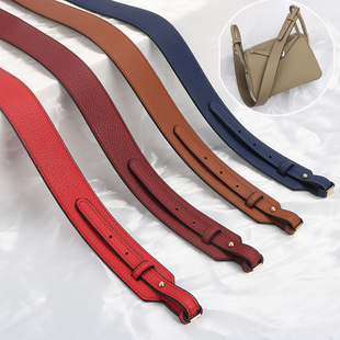 无扣款包包配件斜挎带适用菜篮子林迪包带荔枝纹斜跨带肩带可调节