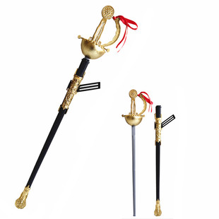 COS国王剑武士剑 海盗剑 蝙蝠剑 佐罗剑 王子剑道具 塑料西洋剑