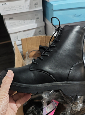 出口日本外贸潮牌秋冬季平底休闲侧拉链马丁靴小短靴5000日元