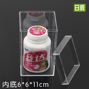 高透明展示盒手办盲盒防尘模型收纳盒子定制四方盒子单子收藏盒