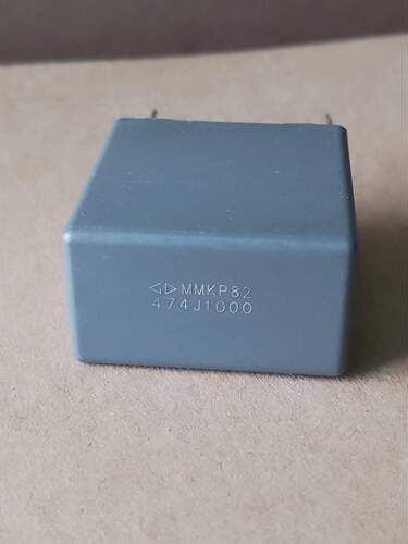 法拉474J1000V谐振电容器MMKP82