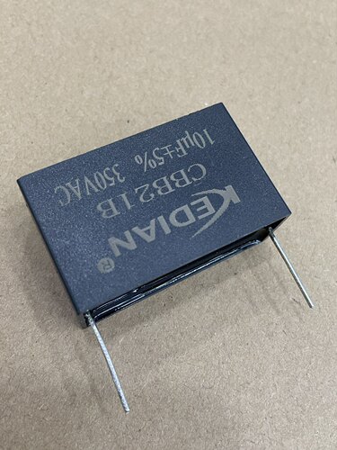 CBB21B交流薄膜电容器10UF350VAC