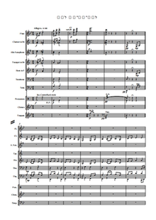 交响管乐行星组曲-木星管乐团总分谱+示范音乐