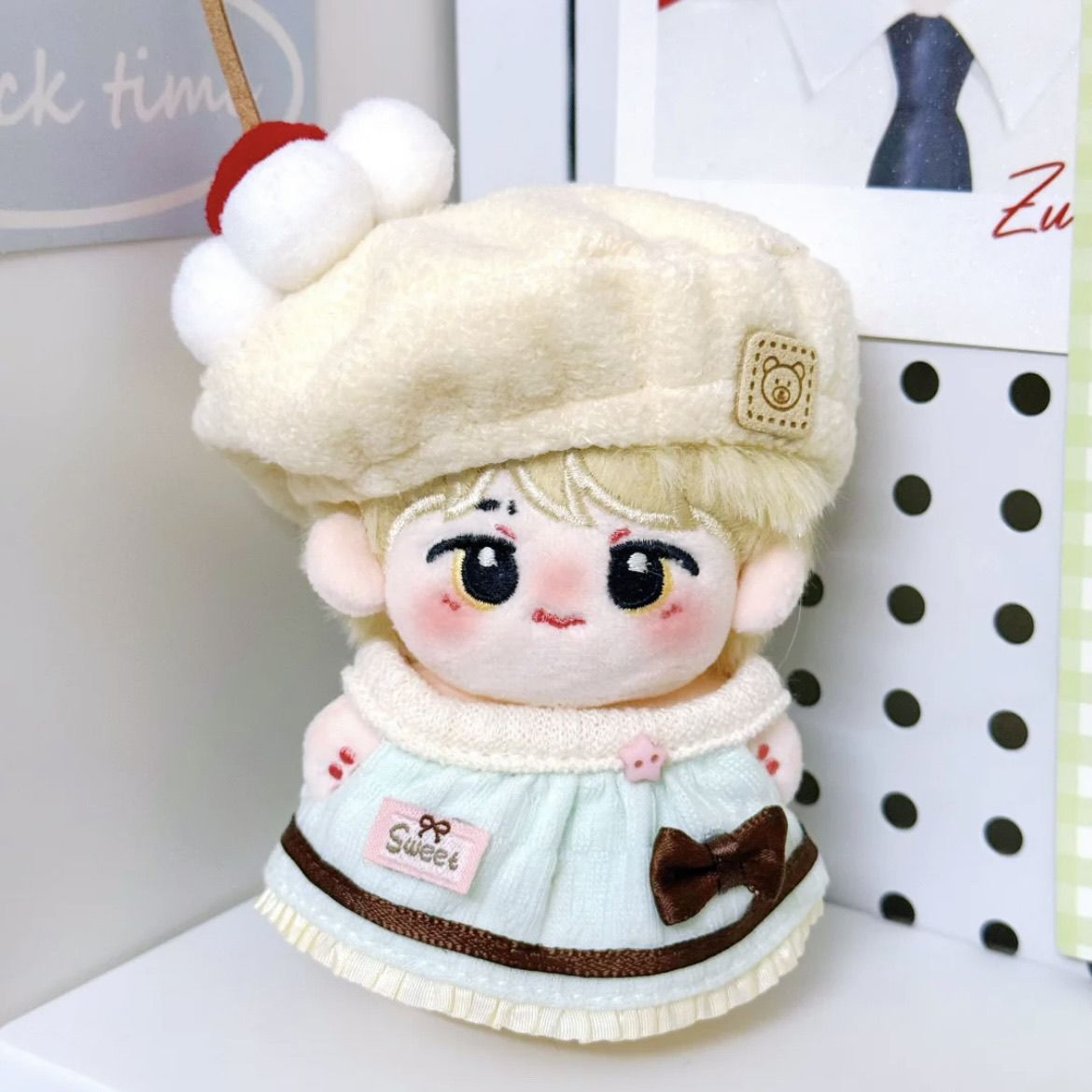 李昊利好好属性10CM棉花娃娃挂件海星体明星棉花同人周边可爱礼物