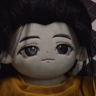 正版20cm棉花娃娃一人之下王也道长属性动漫周边毛绒玩偶帅气礼物