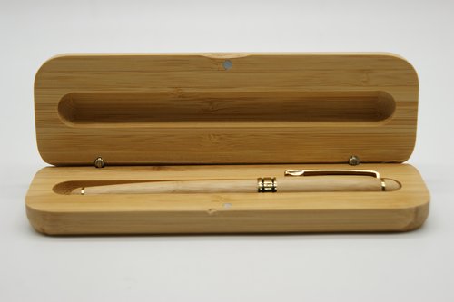 竹制筆木頭筆簽字筆 bamboo
