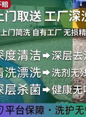 化纤地毯深洗除螨去味·免费取送