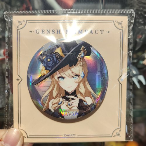 官谷正版米哈游原神周边角色PV系列娜维娅徽章吧唧谷子现货