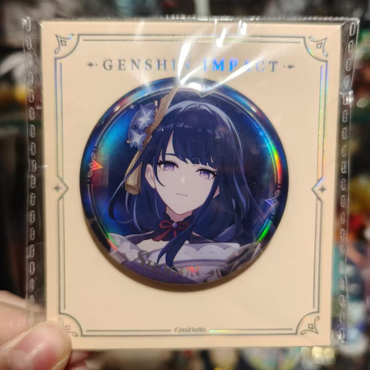 正版米哈游原神雷电将军徽章