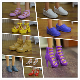 Multi-joint doll, sandals high heels, casual footwear, 30cm