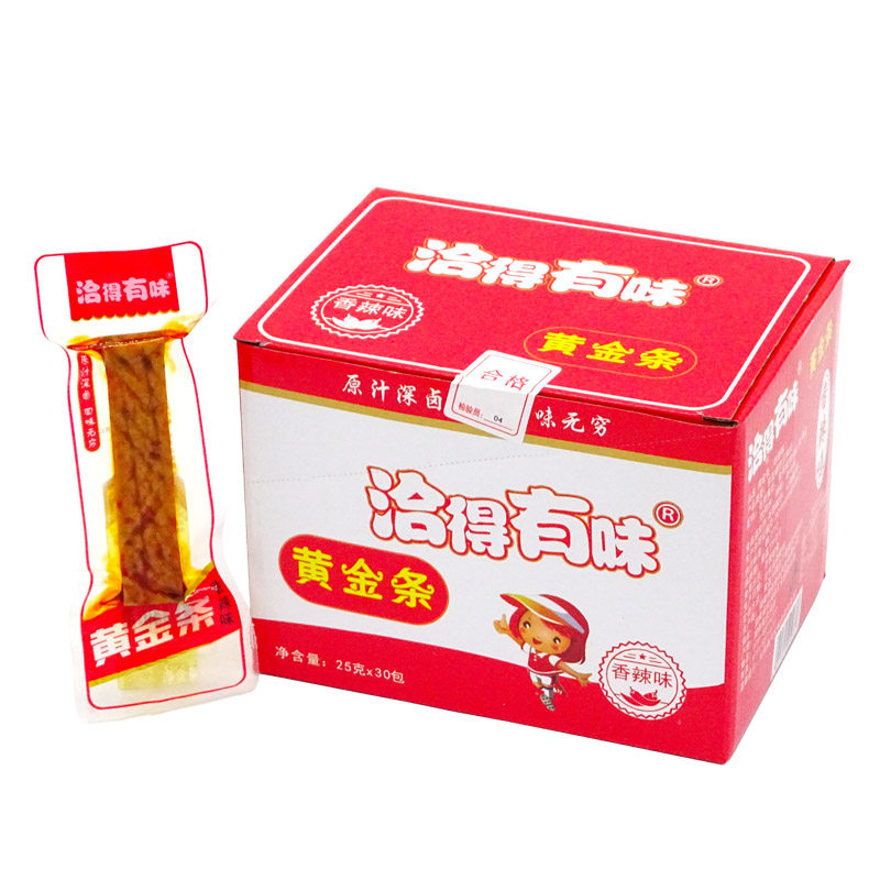 洽得有味黄金条 邵阳武冈豆腐干子 麻辣休闲零食小吃香辣袋装香干