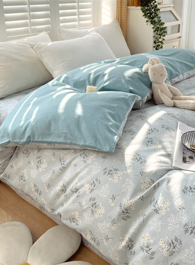 纯棉被罩定做定制被套单件100%全棉单双人1.5米1.8m床180*220x230