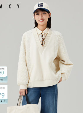 古木夕羊冬季气质时尚纯色保暖棉服女GS470022003