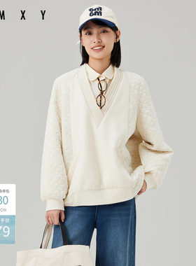 古木夕羊冬季气质时尚纯色保暖棉服女GS470022003