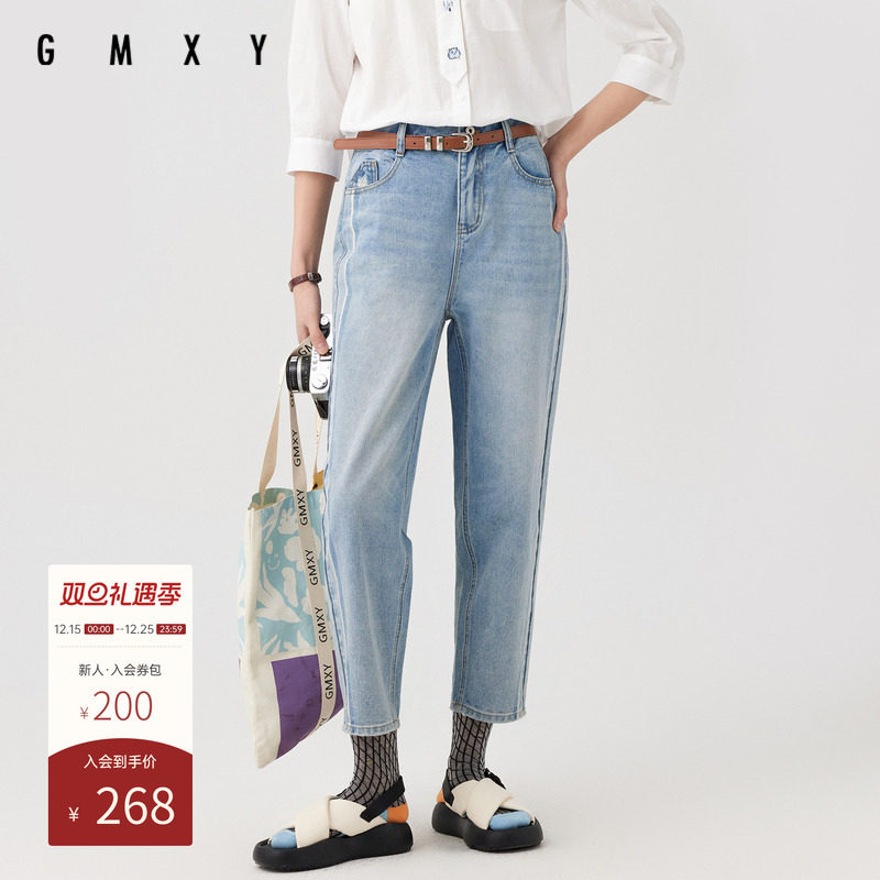 夏季新品牛仔休闲裤女