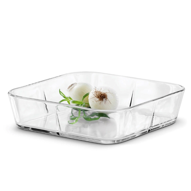 丹麦rosendahl无铅玻璃盘长24cm