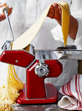 意大利进口imperia手摇分体防滑压面机6档厚度面皮机粗细切面条机