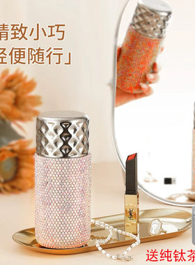 纯钛保温杯迷你水杯女士新款
