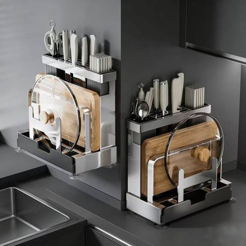 一体架架304置物架菜砧板置物架