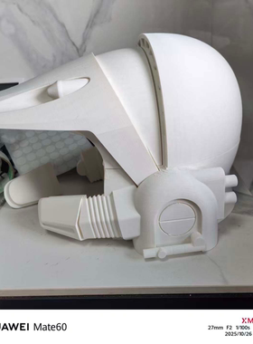 迪迦胜利队特摄头盔 3D 打印白模 漫展皮套手工打磨 DIY 配件素材
