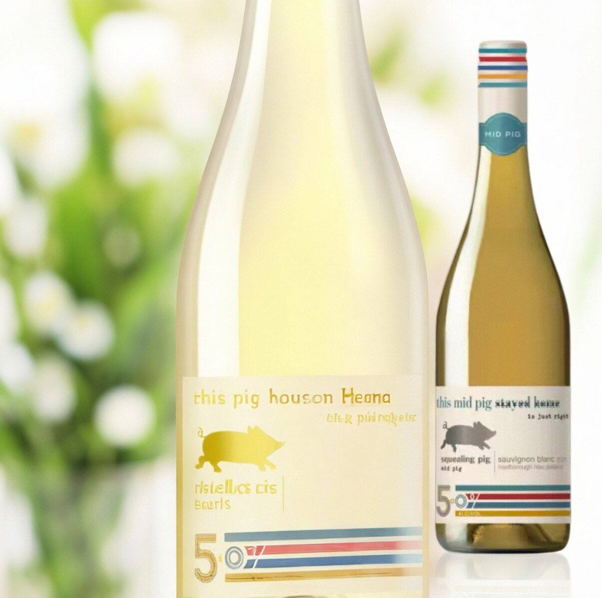 特价清仓尖叫的小猪新西兰马尔堡浅馥长相思低醇白葡萄酒750ml