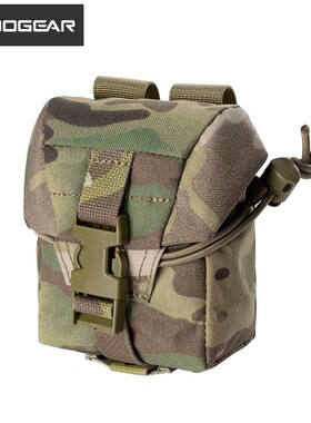 IDOGEAR小钢蝎 CP款FRAGPOUCH多用途方形战术小包手雷包M67模型包