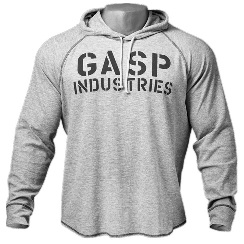 gasp肌肉狗健身卫衣男兄弟运动外套头盖世璞训练服长袖奥赛连帽衫