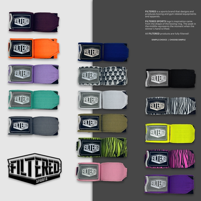 品牌特惠FILTERED拳击绑手带