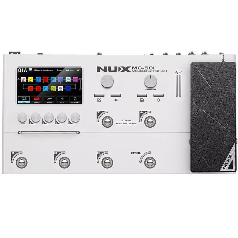 纽克斯NUX MG50Li旗舰综合效果器 内置锂电池 0延迟音色切换图片