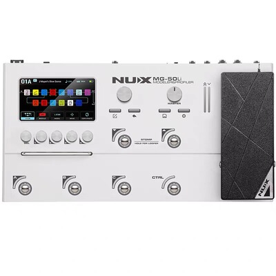 纽克斯NUX MG50Li旗舰综合效果器 内置锂电池 0延迟音色切换