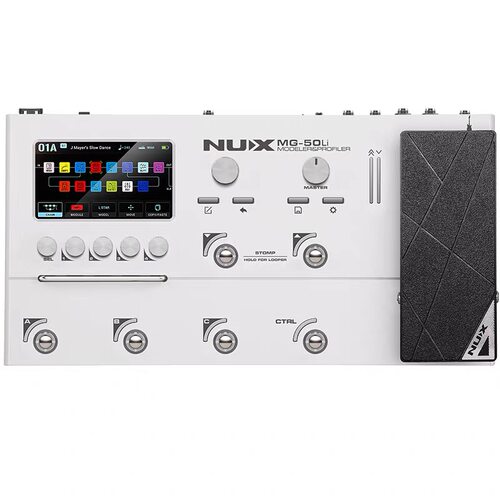 纽克斯NUX MG50Li旗舰综合效果器 内置锂电池 0延迟音色切换